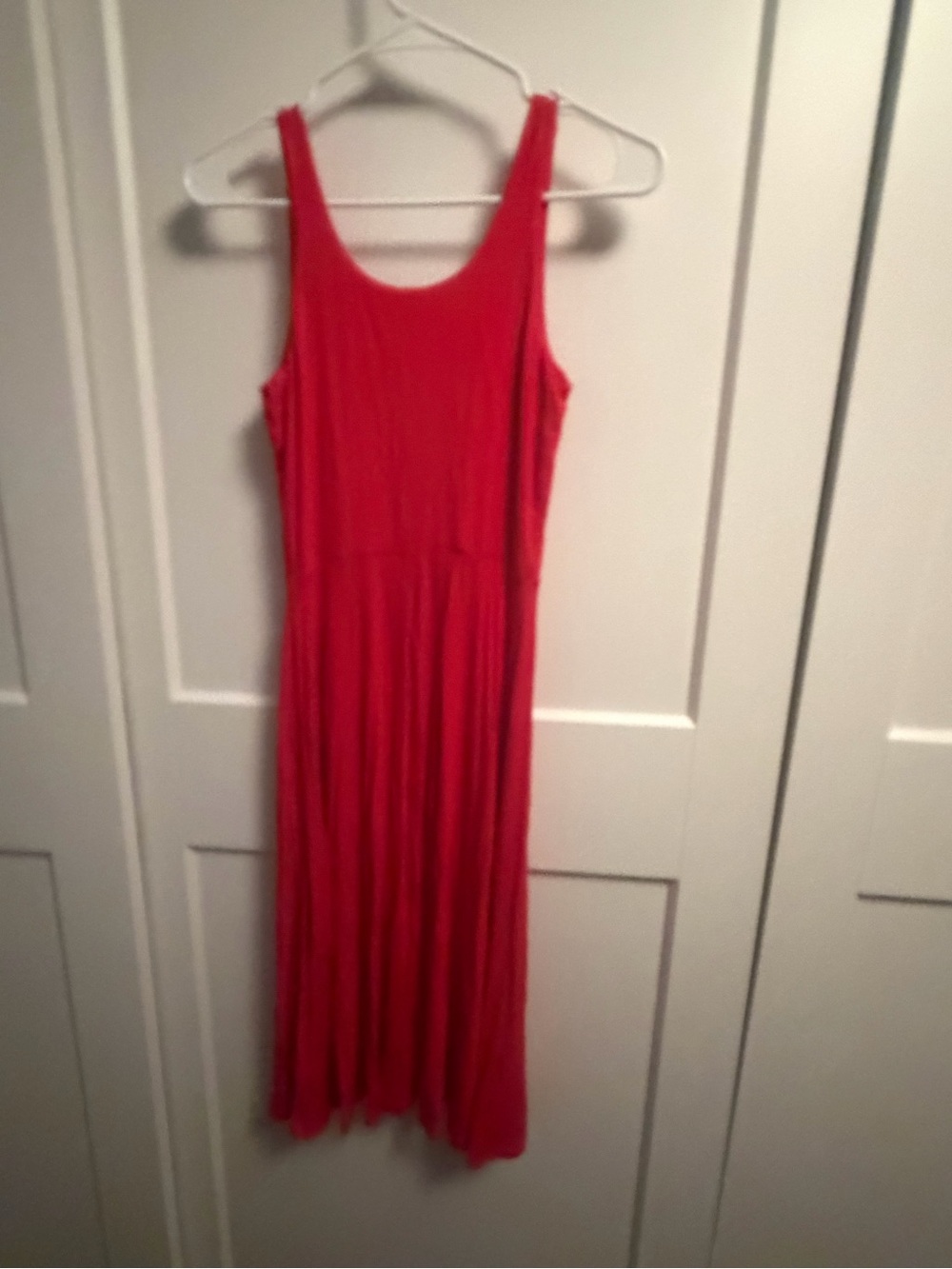 Old Navy Classic Sleeveless Red Summer Dress - xs - Picture 4 of 4